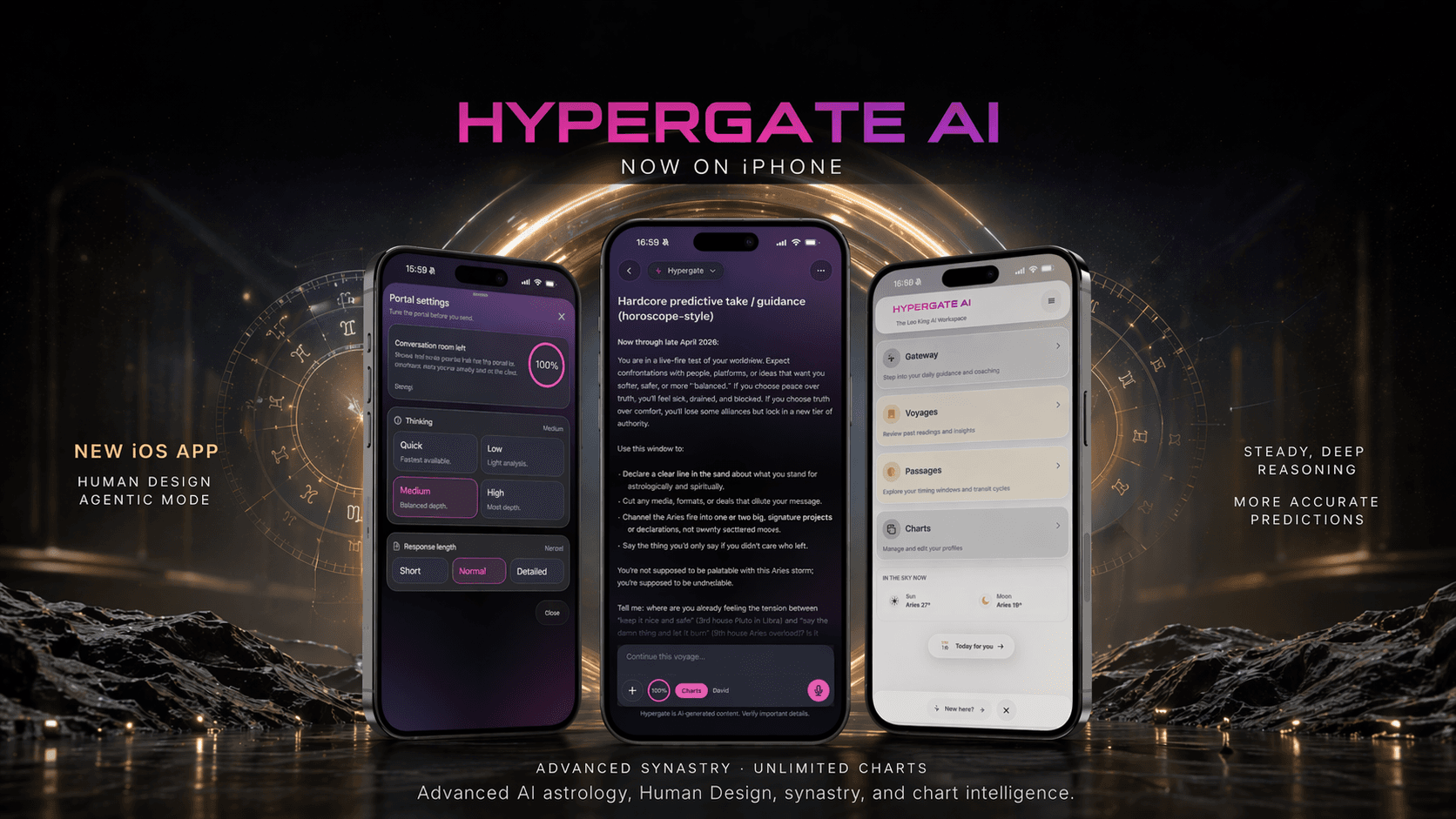 Hypergate AI now on iPhone App Store promo